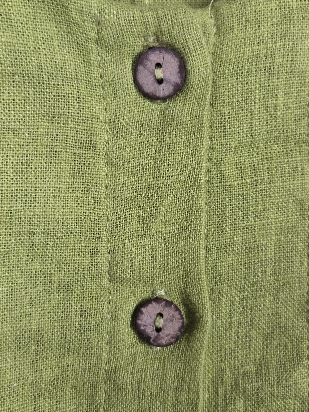 Free People Free-Est Linen Swing Tunic Tank Top Lime Green Pockets XS